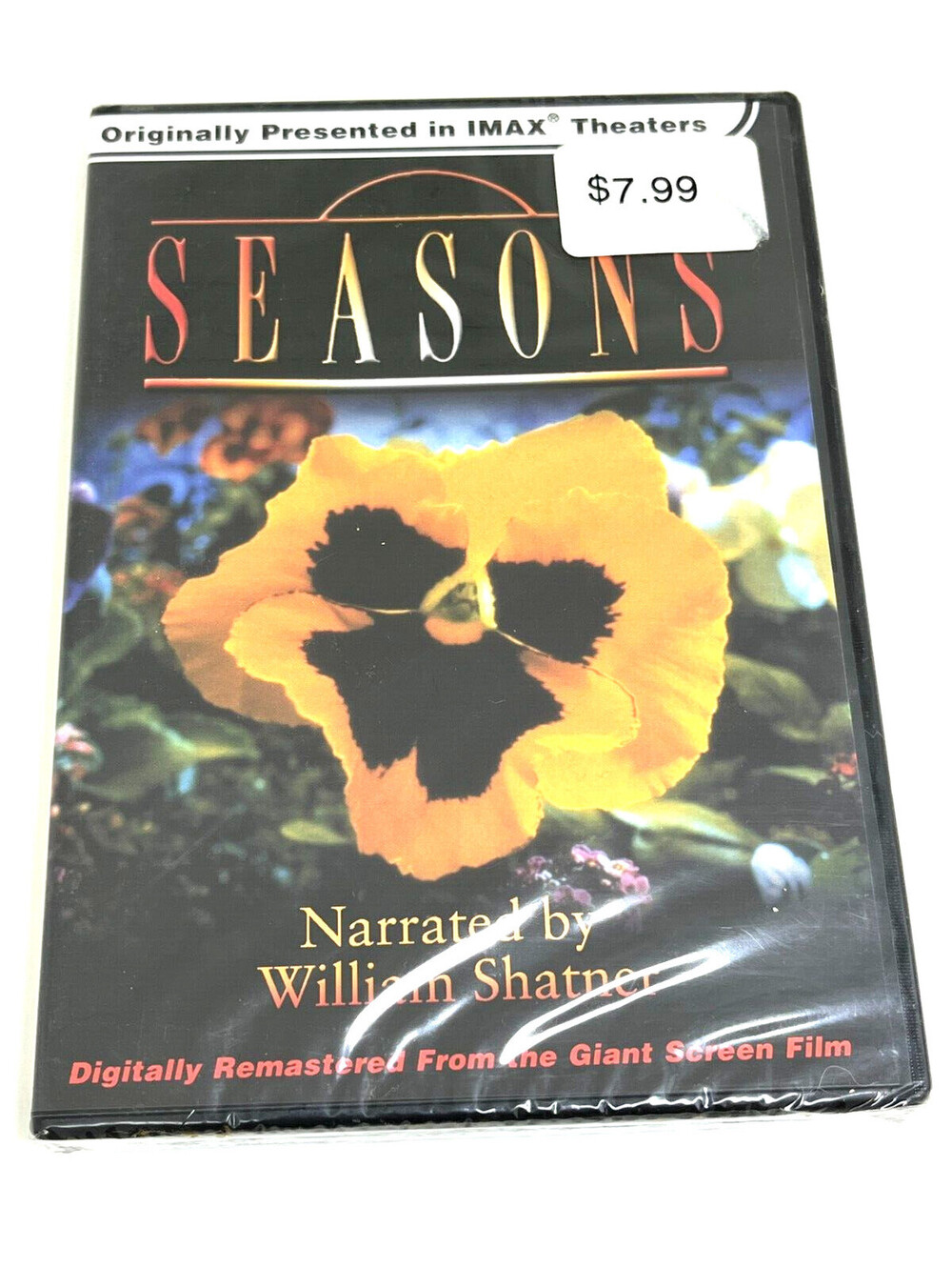 Seasons DVD - Brand New Sealed - Narrated by William Shatner (Region Free)